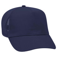 Men's 5-Panel Adjustable Snap Twill Foam Trucker Baseball Cap