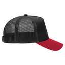 32-285 OTTO CAP 5 Panel Mid Profile Mesh Back Trucker Hat