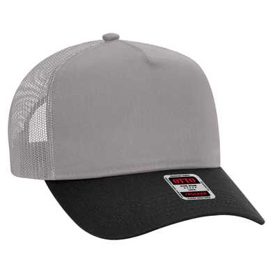32-285 OTTO CAP 5 Panel Mid Profile Mesh Back Trucker Hat 32-285 OTTO CAP 5 Panel Mid Profile Mesh Back Trucker Hat