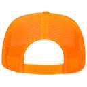 32-285 OTTO CAP 5 Panel Mid Profile Mesh Back Trucker Hat