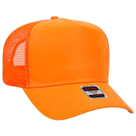 32-285 OTTO CAP 5 Panel Mid Profile Mesh Back Trucker Hat 32-285 OTTO CAP 5 Panel Mid Profile Mesh Back Trucker Hat