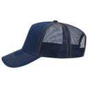 32-285 OTTO CAP 5 Panel Mid Profile Mesh Back Trucker Hat