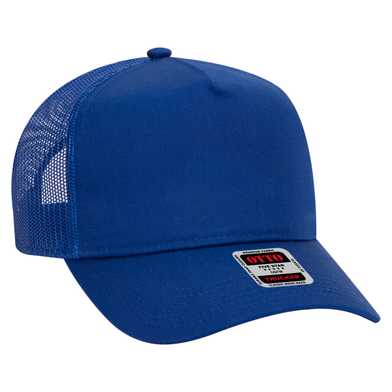 32-285 OTTO CAP 5 Panel Mid Profile Mesh Back Trucker Hat 32-285 OTTO CAP 5 Panel Mid Profile Mesh Back Trucker Hat