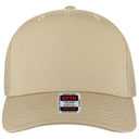 32-285 OTTO CAP 5 Panel Mid Profile Mesh Back Trucker Hat
