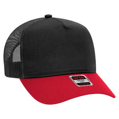 32-285 OTTO CAP 5 Panel Mid Profile Mesh Back Trucker Hat 32-285 OTTO CAP 5 Panel Mid Profile Mesh Back Trucker Hat