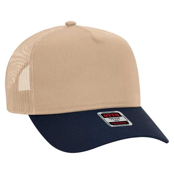 32-285 OTTO CAP 5 Panel Mid Profile Mesh Back Trucker Hat 32-285 OTTO CAP 5 Panel Mid Profile Mesh Back Trucker Hat