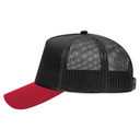 32-285 OTTO CAP 5 Panel Mid Profile Mesh Back Trucker Hat