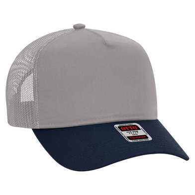 32-285 OTTO CAP 5 Panel Mid Profile Mesh Back Trucker Hat 32-285 OTTO CAP 5 Panel Mid Profile Mesh Back Trucker Hat