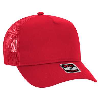 32-285 OTTO CAP 5 Panel Mid Profile Mesh Back Trucker Hat 32-285 OTTO CAP 5 Panel Mid Profile Mesh Back Trucker Hat