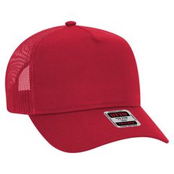 32-285 OTTO CAP 5 Panel Mid Profile Mesh Back Trucker Hat 32-285 OTTO CAP 5 Panel Mid Profile Mesh Back Trucker Hat