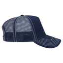 32-285 OTTO CAP 5 Panel Mid Profile Mesh Back Trucker Hat