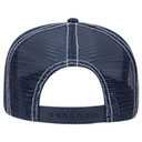 32-285 OTTO CAP 5 Panel Mid Profile Mesh Back Trucker Hat