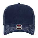 32-285 OTTO CAP 5 Panel Mid Profile Mesh Back Trucker Hat