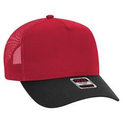 32-285 OTTO CAP 5 Panel Mid Profile Mesh Back Trucker Hat 32-285 OTTO CAP 5 Panel Mid Profile Mesh Back Trucker Hat