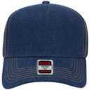 32-285 OTTO CAP 5 Panel Mid Profile Mesh Back Trucker Hat