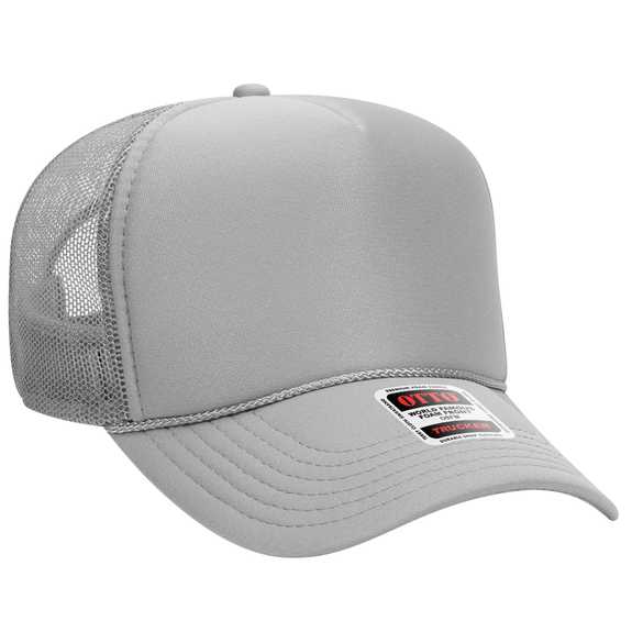 32-467 OTTO CAP 5 Panel Mid Profile Mesh Back Trucker Hat 32-467 OTTO CAP 5 Panel Mid Profile Mesh Back Trucker Hat