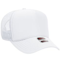 32-467 OTTO CAP 5 Panel Mid Profile Mesh Back Trucker Hat 32-467 OTTO CAP 5 Panel Mid Profile Mesh Back Trucker Hat