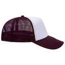 32-467 OTTO CAP 5 Panel Mid Profile Mesh Back Trucker Hat