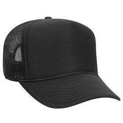 32-467 OTTO CAP 5 Panel Mid Profile Mesh Back Trucker Hat 32-467 OTTO CAP 5 Panel Mid Profile Mesh Back Trucker Hat