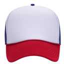 32-467 OTTO CAP 5 Panel Mid Profile Mesh Back Trucker Hat