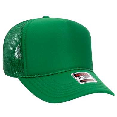 32-467 OTTO CAP 5 Panel Mid Profile Mesh Back Trucker Hat 32-467 OTTO CAP 5 Panel Mid Profile Mesh Back Trucker Hat