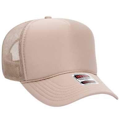 32-467 OTTO CAP 5 Panel Mid Profile Mesh Back Trucker Hat 32-467 OTTO CAP 5 Panel Mid Profile Mesh Back Trucker Hat