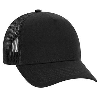 32-934 Jersey Knit Five Panel Pro Style Mesh Back Caps