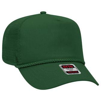 39-071 OTTO CAP 5 Panel Mid Profile Mesh Back Trucker Hat