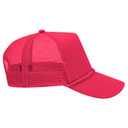 39-071 OTTO CAP 5 Panel Mid Profile Mesh Back Trucker Hat