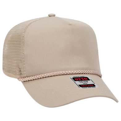 39-071 OTTO CAP 5 Panel Mid Profile Mesh Back Trucker Hat 39-071 OTTO CAP 5 Panel Mid Profile Mesh Back Trucker Hat