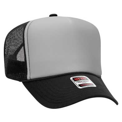 39-165 Polyester Foam Front High Crown Golf Style Mesh Back Caps 39-165 Polyester Foam Front High Crown Golf Style Mesh Back Caps