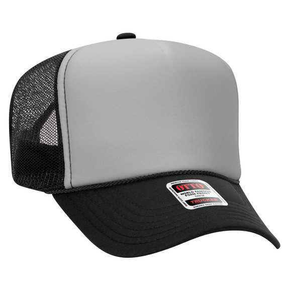 39-165 Polyester Foam Front High Crown Golf Style Mesh Back Caps 39-165 Polyester Foam Front High Crown Golf Style Mesh Back Caps