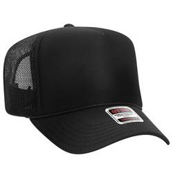 39-165 Polyester Foam Front High Crown Golf Style Mesh Back Caps 39-165 Polyester Foam Front High Crown Golf Style Mesh Back Caps