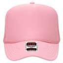 39-165 Polyester Foam Front High Crown Golf Style Mesh Back Caps