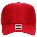 39-165 Polyester Foam Front High Crown Golf Style Mesh Back Caps