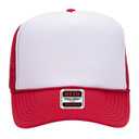 39-165 Polyester Foam Front High Crown Golf Style Mesh Back Caps