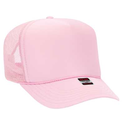 39-165 Polyester Foam Front High Crown Golf Style Mesh Back Caps 39-165 Polyester Foam Front High Crown Golf Style Mesh Back Caps
