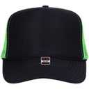 39-165 Polyester Foam Front High Crown Golf Style Mesh Back Caps