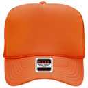 39-165 Polyester Foam Front High Crown Golf Style Mesh Back Caps