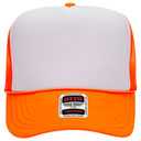 39-165 Polyester Foam Front High Crown Golf Style Mesh Back Caps