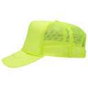 39-165 Polyester Foam Front High Crown Golf Style Mesh Back Caps