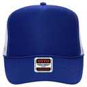 39-165 Polyester Foam Front High Crown Golf Style Mesh Back Caps