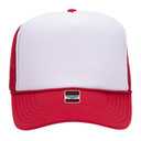 39-165 Polyester Foam Front High Crown Golf Style Mesh Back Caps