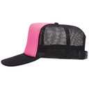 39-165 Polyester Foam Front High Crown Golf Style Mesh Back Caps