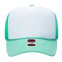 39-165 Polyester Foam Front High Crown Golf Style Mesh Back Caps