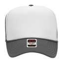 39-165 Polyester Foam Front High Crown Golf Style Mesh Back Caps