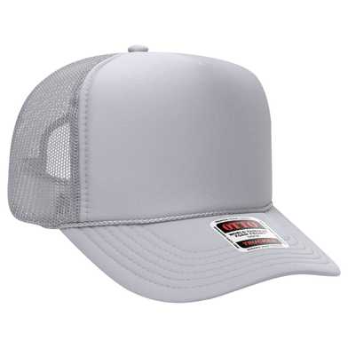 39-165 Polyester Foam Front High Crown Golf Style Mesh Back Caps 39-165 Polyester Foam Front High Crown Golf Style Mesh Back Caps