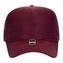 39-165 Polyester Foam Front High Crown Golf Style Mesh Back Caps