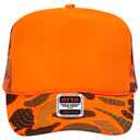 39-165 Polyester Foam Front High Crown Golf Style Mesh Back Caps