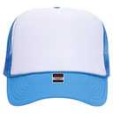 39-165 Polyester Foam Front High Crown Golf Style Mesh Back Caps